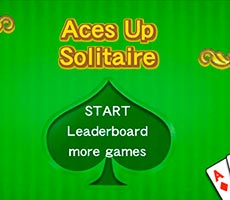 Aces Up Solitaire juego en línea gratis 